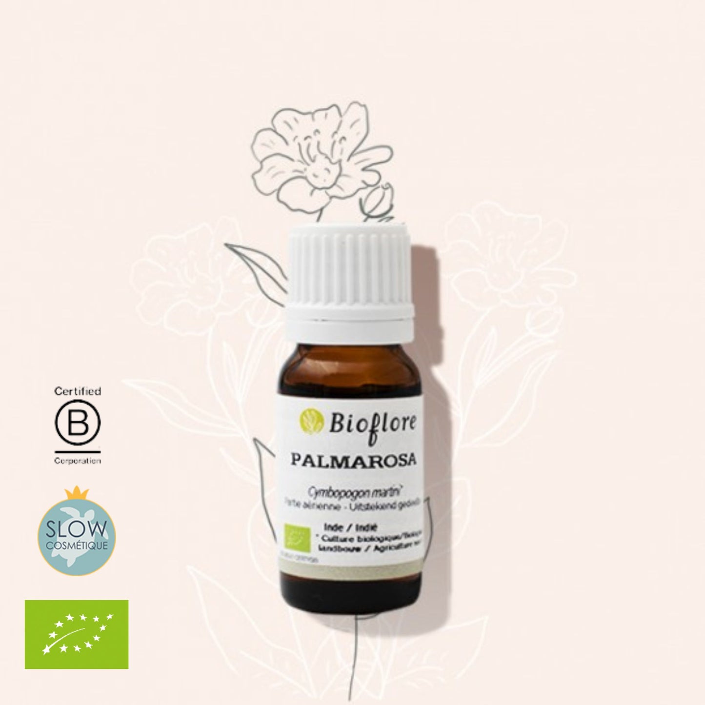 Bioflore 有機玫瑰草精油 Palmarosa 10ml