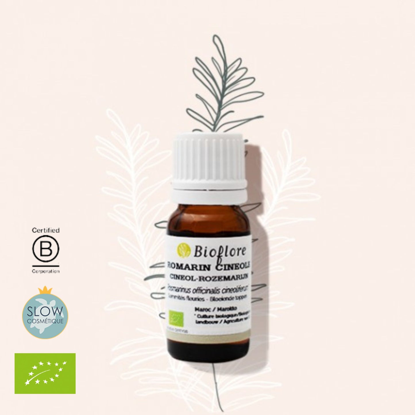 Bioflore 有機桉油醇迷迭香精油 Rosemary ct Cineole 10ml