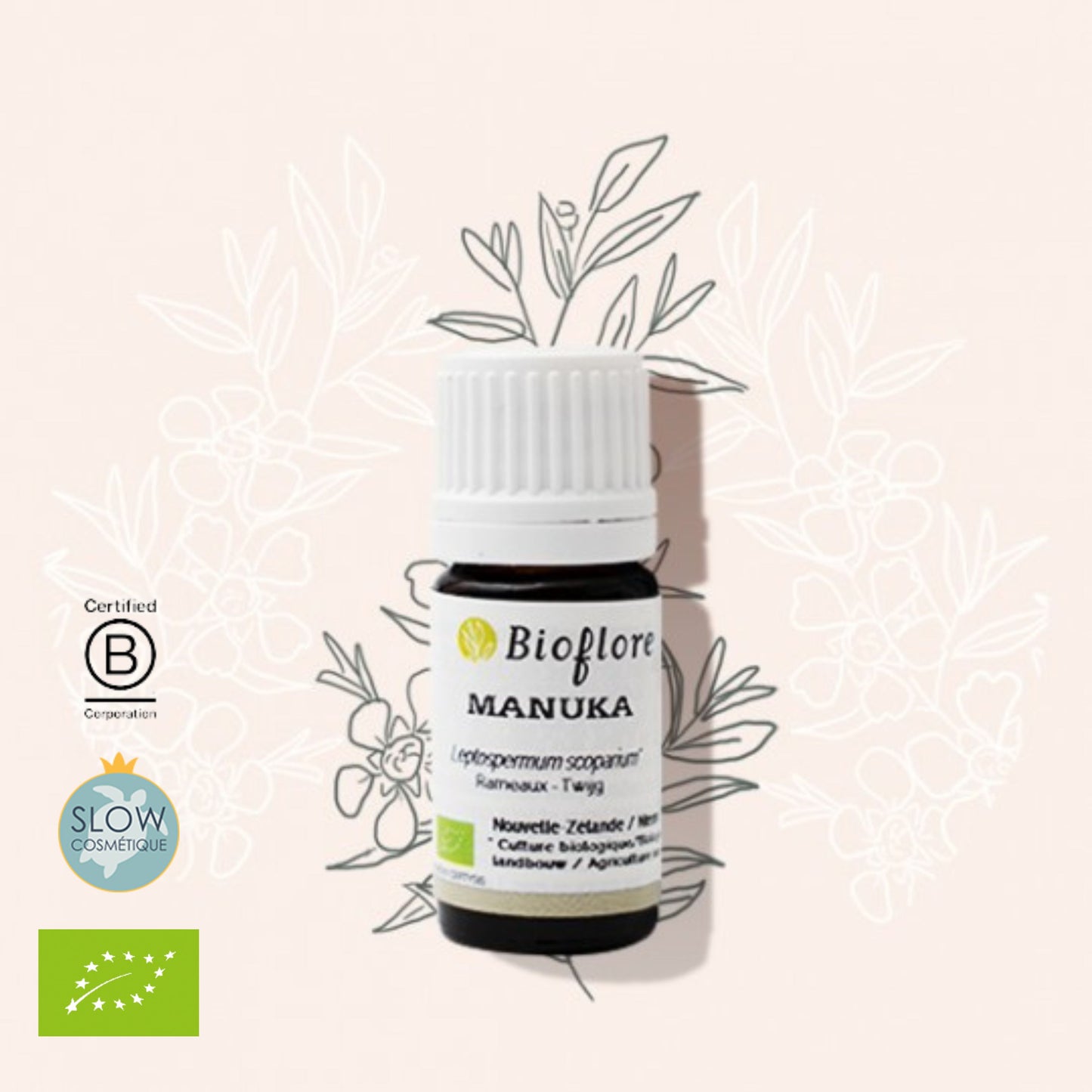 Bioflore 有機麥蘆卡(松紅梅)精油 Manuka 5ml