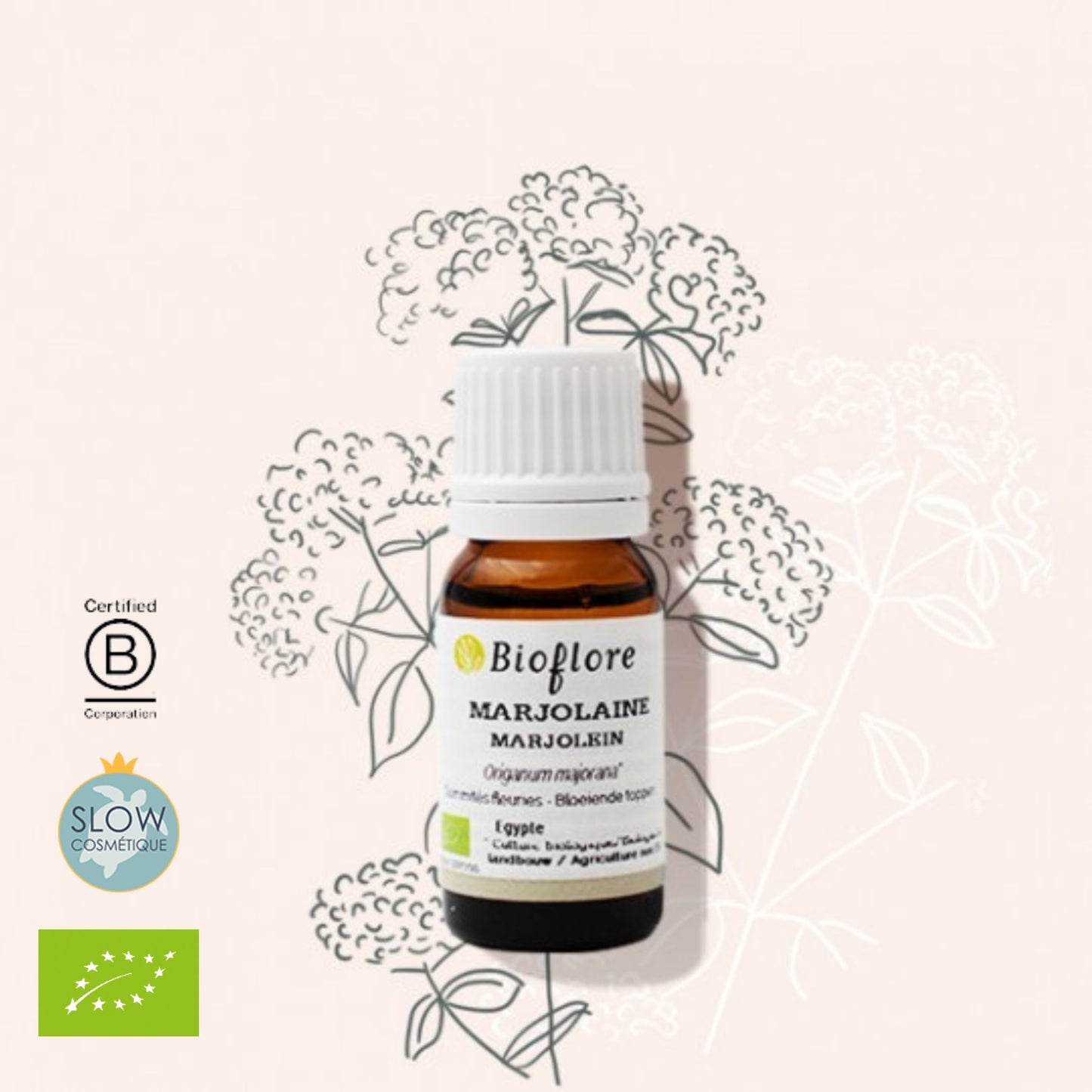 Bioflore有機甜馬鬱蘭精油 Marjoram Sweet 10ml