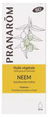 Pranarom 有機初榨苦楝油  Organic Virgin Neem Oil 50ml